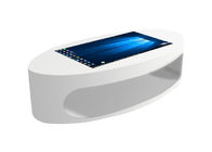 میز نمایشگر تعاملی تشخیص شی 43 اینچی میز ناهار خوری کافی شاپ با صفحه لمسی چندگانه برای آموزش