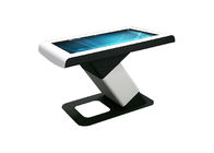 میز لمسی با صفحه نمایش هوشمند نامنظم Z شکل میز قهوه چند رسانه ای با صفحه نمایش لمسی AIO