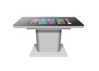میز تعاملی چند لمسی رستوران کافی شاپ 4K 43 اینچ سیستم عامل ویندوز ضد آب