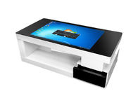 میز صفحه نمایش چند لمسی هوشمند میز تلویزیون LCD کیوسک دیجیتال سیستم ویندوز