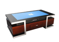 صفحه نمایش لمسی میز قهوه کشوی میز قهوه به سبک سیستم عامل ویندوز چند کاره مانیتور داخلی LCD صفحه لمسی میز بازی
