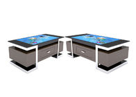 صفحه نمایش لمسی میز قهوه کشوی میز قهوه به سبک سیستم عامل ویندوز چند کاره مانیتور داخلی LCD صفحه لمسی میز بازی