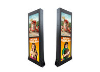صفحه نمایش LCD لمسی خازنی در فضای باز 43 اینچ پوستر متحرک LCD با علامت دیجیتال دیجیتال ضد آب برای کسب و کار در نزدیکی من