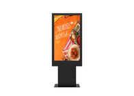 صفحه نمایش دیجیتال ساینیج کیوسک پایه کفی صفحه نمایش تبلیغاتی دیجیتال در فضای باز برای فروش
