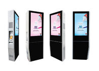 صفحه نمایش خارجی 55 اینچی کیوسک تابلوهای دیجیتال و نشانگرهای ال سی دی تجاری در فضای باز برند سازنده