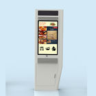 نمایشگر Totem صفحه نمایش لمسی در فضای باز Kiosk 2000nits تجهیزات تبلیغاتی LCD صفحه نمایش