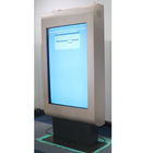 تبلیغات صفحه نمایش لمسی در فضای باز Kiosk LCD علامت های دیجیتال روشنایی بالا