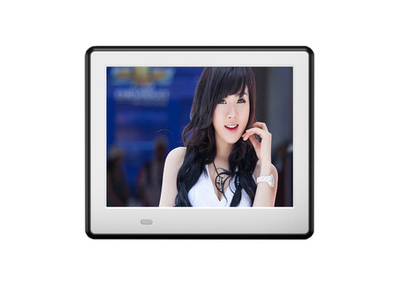 8 اینچ ال سی دی Backlight HD 1024*600 فریم عکاسی دیجیتال با فریم چوبی و عملکرد کامل برای فرمت صوتی MP3 / WMA / AAC / WAV