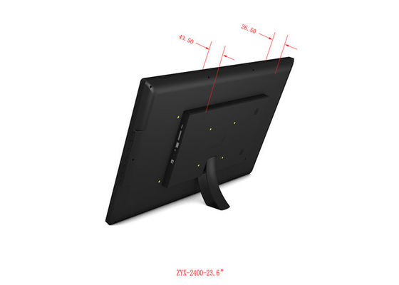 صفحه نمایش 24 اینچی LCD با نور پس زمینه HD 1024*600 قاب عکس که آلبوم الکترونیکی تصویر موسیقی فیلم را با عملکرد کامل پخش می کند