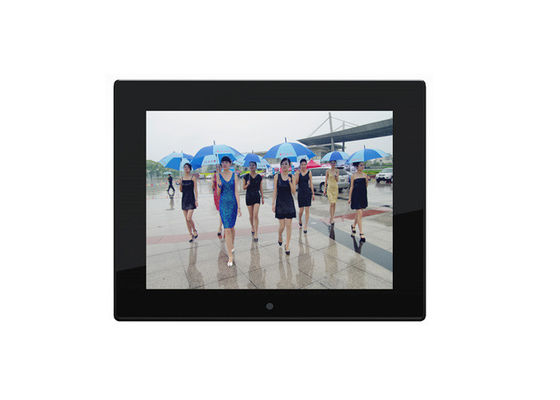 صفحه نمایش LCD 12.1 اینچ فریم عکس دیجیتال با برنامه رایگان اشتراک ابری و فریم چوبی