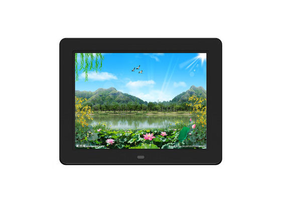 فریم ابری چوبی 12.1 اینچ باتری فریم عکس دیجیتال USB با AVI / MPEG-1/2/4 / DIVX / MP4