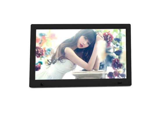 13 اینچ HD Video MP3 حسگر انسانی اندروید LCD Digital Photo Frame با منبع برق 100-240 و لوگو سفارشی