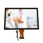 صفحه نمایش لمسی چند لمسی 32 اینچ نمایش شیشه ای شفاف ویندوز سیستم های لمسی