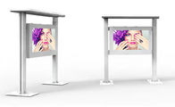 نمایشگر لمسی عمودی Kiosk اطلاعات در فضای باز، پوستر دیجیتال مستقل با وضوح بالا