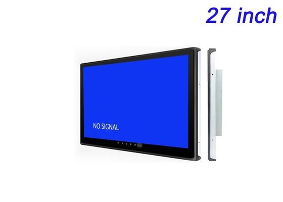 مانیتور 27 اینچی برای تبلیغات دیجیتال، عملیات لجستیک، نمایشگاه های حمل و نقل عمومی و پانل های نمایشگاه