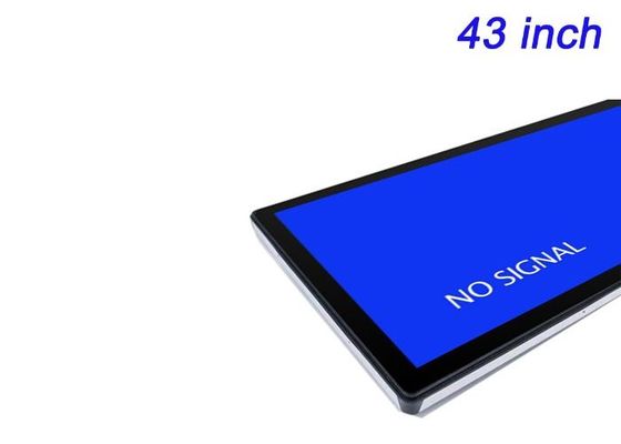 مانیتور 43 اینچی جاسازی شده برای نمایشگاه های شهر هوشمند، رابط های استادیوم، تبلیغات غوطه ور و نظارت صنعتی پیشرفته