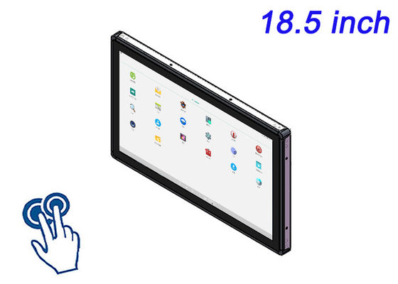 18مانیتور جاسازی شده 5 اینچی اندروید تاچ برای تجهیزات تناسب اندام، نمایشگاه های راهنما، کیوسک های حمل و نقل و سیستم های سرگرمی