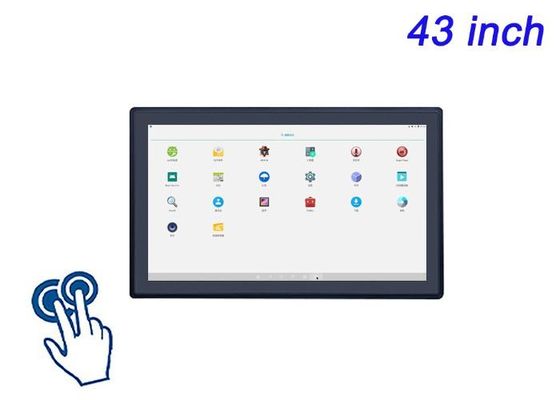 صفحه لمسی 43 اینچی اندروید برای زیرساخت های شهر هوشمند، نمایشگاه های استادیوم، تجارب خرده فروشی غوطه ور و کیوسک های بازی