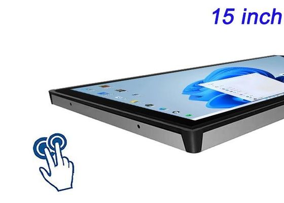 صفحه نمایش جاسازی شده ۱۵ اینچی ویندوز برای نظارت بر امنیت، اتوماسیون کارخانه، مدیریت انبار و نمایشگرهای حمل و نقل