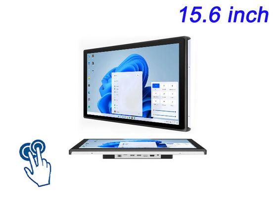 15.6 اینچ ویندوز لمس صفحه نمایش جاسازی شده برای نمایشگاه های شهر هوشمند، رابط های استادیوم، راه حل های خرده فروشی غوطه ور و سیستم های بازی