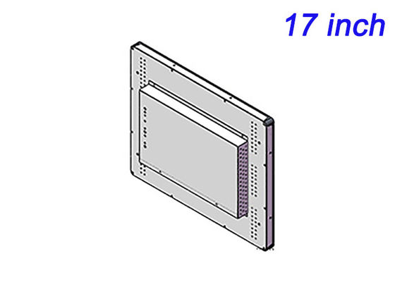 صفحه نمایش 17 اینچی Windows Touch Embedded برای تجهیزات هوافضا، تجهیزات آزمایشگاهی، سیستم های مدیریت انرژی و پانل های اطلاعات عمومی