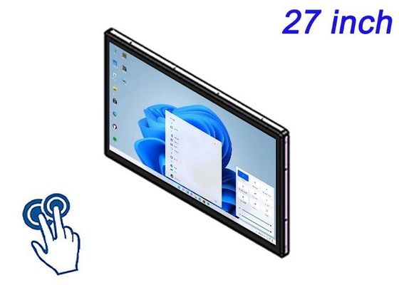 صفحه نمایش 27 اینچی ویندوز لمسی برای نمایشگاه های تجاری، تبلیغات تعاملی، برنامه های خرده فروشی پیشرفته و سیستم های فرماندهی
