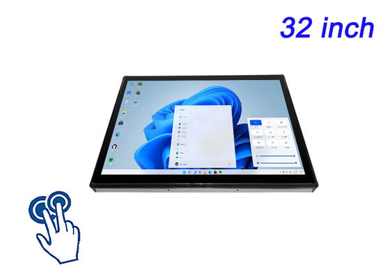 مانیتور جاسازی شده 32 اینچی ویندوز تاچ برای اتاق های کنترل، نمایشگرهای لجستیک، سیستم های نظارت و رابط های حمل و نقل عمومی
