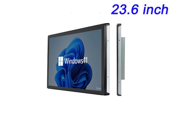 23صفحه نمایش جاسازی شده پنجره 6 اینچی برای تشخیص پزشکی، ماشین های CNC، سیستم های نفت و گاز و اتوماسیون کارخانه