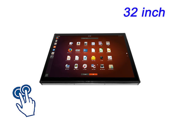 صفحه نمایش 32 اینچی Linux Touch Embedded برای راه حل های آموزشی، پانل های حمل و نقل عمومی، سیستم های امنیتی و خرده فروشی تعاملی