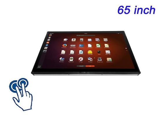 صفحه نمایش جاسازی شده لمسی 65 اینچی لینوکس برای اتاق های کنفرانس، رابط های پزشکی پیشرفته، مراکز کنترل و زیرساخت های شهر هوشمند