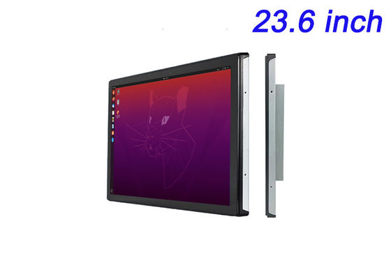23صفحه نمایش جاسازی شده لینوکس 6 اینچی برای سیگنال دیجیتال، مدیریت امکانات، مراکز حمل و نقل و مراکز فرماندهی
