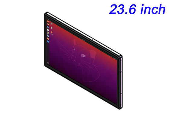 23صفحه نمایش جاسازی شده لینوکس 6 اینچی برای سیگنال دیجیتال، مدیریت امکانات، مراکز حمل و نقل و مراکز فرماندهی