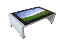 میز لمسی قهوه 43 اینچ می تواند بازی های میز / PCAP touch / صفحه لمسی صفحه لمسی تعاملی را بازی کند