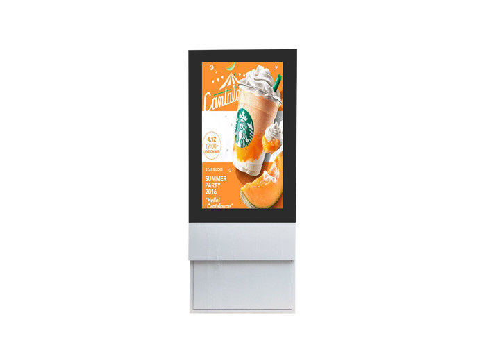 صفحه نمایش 55 اینچی ال سی دی فضای باز با صفحه نمایش HD Android / Windows Totem تبلیغات کیوسک علامت دیجیتال