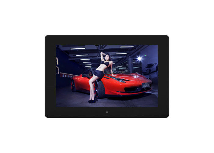 12 اینچ HD Video MP3 فریم عکس دیجیتال با سنسور انسانی و فرمت تصویر JPG JPEG GIF PNG BMP