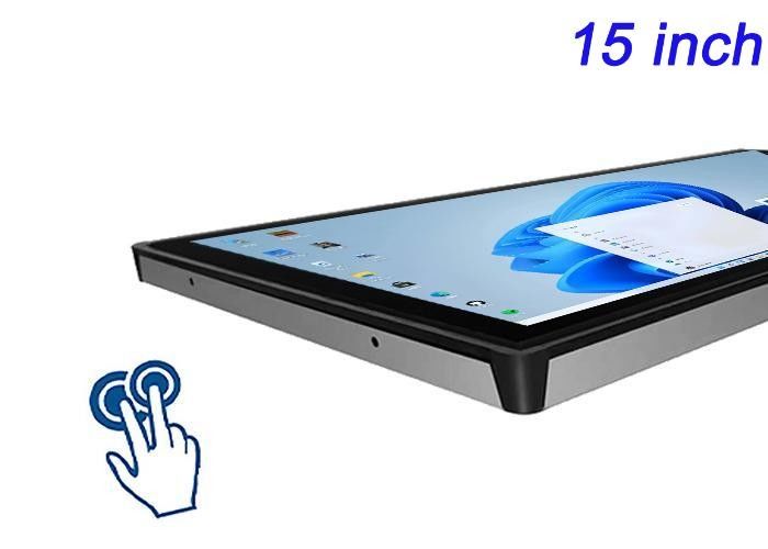 صفحه نمایش جاسازی شده ۱۵ اینچی ویندوز برای نظارت بر امنیت، اتوماسیون کارخانه، مدیریت انبار و نمایشگرهای حمل و نقل