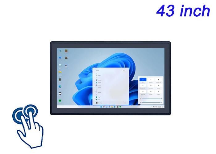 صفحه نمایش جاسازی شده ۴۳ اینچی ویندوز تاچ برای نمایشگرهای شهر هوشمند، رابط های استادیوم، راه حل های خرده فروشی عمیق و سیستم های بازی