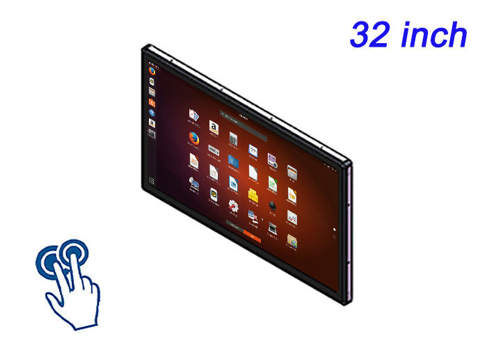 صفحه نمایش 32 اینچی Linux Touch Embedded برای راه حل های آموزشی، پانل های حمل و نقل عمومی، سیستم های امنیتی و خرده فروشی تعاملی