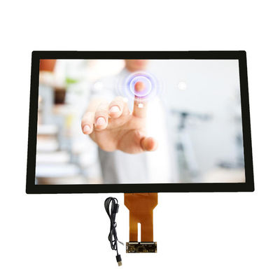 صفحه نمایش لمسی چند لمسی 32 اینچ نمایش شیشه ای شفاف ویندوز سیستم های لمسی