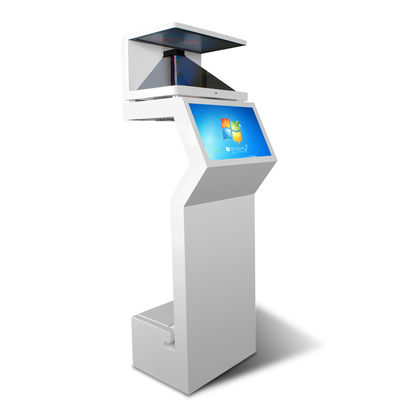 پایه طبقه 3D صفحه نمایش هولوگرافی ویترین صفحه نمایش لمسی ساخته شده در سخنرانان