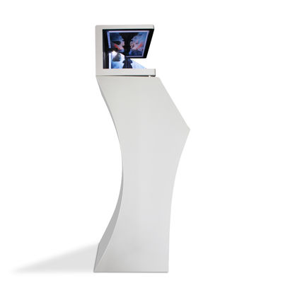 صفحه نمایش تبلیغاتی هولوگرام سه بعدی شیشه ای 21.5 اینچی با شفافیت بالا با صفحه نمایش لمسی اختیاری